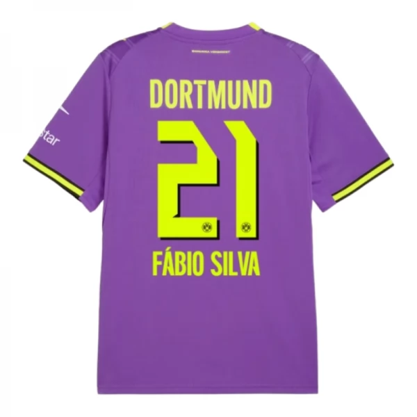 BVB Borussia Dortmund Fábio Silva 21 Treći Dres 2026/27 BVB Borussia Dortmund Fábio Silva 21 Treći Dres 2026/27