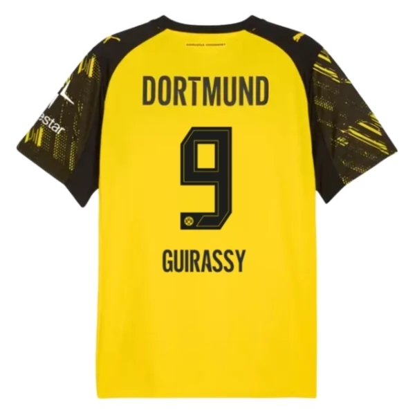 BVB Borussia Dortmund Guirassy 9 Nogometni Dresovi Domaći 2025/26 BVB Borussia Dortmund Guirassy 9 Nogometni Dresovi Domaći 2025/26