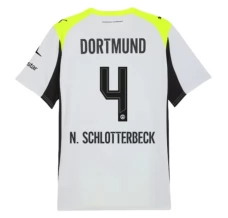 BVB Borussia Dortmund N.Schlotterbeck 4 Gostujući Nogometni Dresovi 2025/26 Komplet