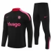 Chelsea Trenirka Komplet 2024/25 - 1-4 Zip Crna Pink