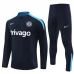 Chelsea Trenirka Komplet 2024/25 - 1-4 Zip Crna Plava