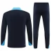 Chelsea Trenirka Komplet 2024/25 - 1-4 Zip Crna Plava
