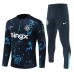 Chelsea Trenirka Komplet 2024/25 - 1-4 Zip Crna Plava