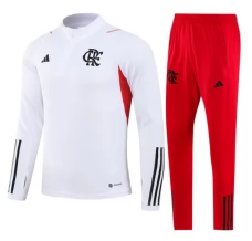 CR Flamengo Trenirka Komplet 2023/24 - 1-4 Zip Bijela
