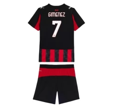 Dječji AC Milan Gimenez 7 Nogometni Dresovi Domaći 2025/26
