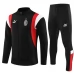 Dječji AC Milan Jakna Trenirka Komplet 2023/24 - Crna Dječji AC Milan Jakna Trenirka Komplet 2023/24 - Crna