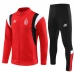 Dječji AC Milan Jakna Trenirka Komplet 2023/24 - Crvena Dječji AC Milan Jakna Trenirka Komplet 2023/24 - Crvena
