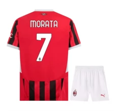 Dječji AC Milan Morata 7 Nogometni Dresovi Domaći 2024/25
