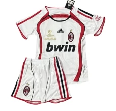 Dječji AC Milan Nogometni Dresovi Gostujući Retro 2006-07