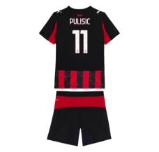 Dječji AC Milan Pulisic 11 Nogometni Dresovi Domaći 2025/26