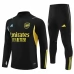 Dječji Arsenal Trenirka Komplet 2023/24 - 1-4 Zip Crna Žuti