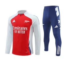 Dječji Arsenal Trenirka Komplet 2024/25 - 1-4 Zip Crvena
