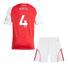 Dječji Arsenal White 4 Nogometni Dresovi Domaći 2025/26