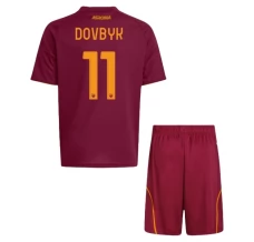 Dječji AS Roma Dovbyk 11 Nogometni Dresovi Domaći 2025/26