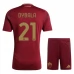 Dječji AS Roma Dybala 21 Nogometni Dresovi Domaći 2024/25