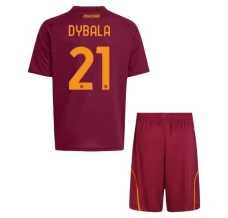 Dječji AS Roma Dybala 21 Nogometni Dresovi Domaći 2025/26