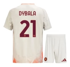 Dječji AS Roma Dybala 21 Nogometni Dresovi Gostujući 2024/25