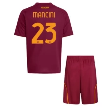 Dječji AS Roma Mancini 23 Nogometni Dresovi Domaći 2025/26