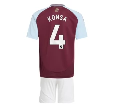 Dječji Aston Villa Konsa 4 Nogometni Dresovi Domaći 2024/25