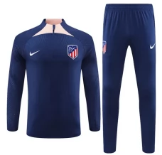 Dječji Atlético Madrid Trenirka Komplet 2023/24 - 1-4 Zip Mornarsko Plavo