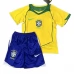 Dječji Brazil Nogometni Dresovi Domaći Retro 2004
