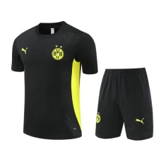 Dječji BVB Borussia Dortmund Trening Dres Kompleti 2024/25 - Shorts Crna