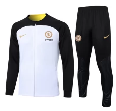 Dječji Chelsea Jakna Trenirka Komplet 2023/24 - Bijela Crna