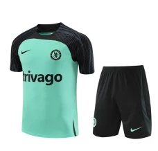 Dječji Chelsea Trening Dres Kompleti 2023/24 - Shorts Zelena