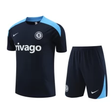 Dječji Chelsea Trening Dres Kompleti 2024/25 - Shorts Crna