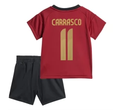 Dječji Euro 2024 Belgija Carrasco 11 Nogometni Dresovi Domaći