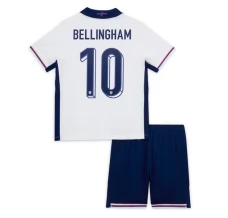 Dječji Euro 2024 Engleska Bellingham 10 Nogometni Dresovi Domaći
