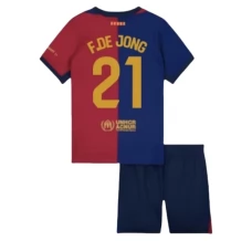 Dječji FC Barcelona F.De Jong 21 Nogometni Dresovi Domaći 2024/25
