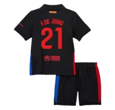 Dječji FC Barcelona F.De Jong 21 Nogometni Dresovi Gostujući 2024/25