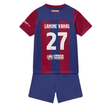 Dječji FC Barcelona Lamine Yamal 27 Nogometni Dresovi Domaći 2023/24