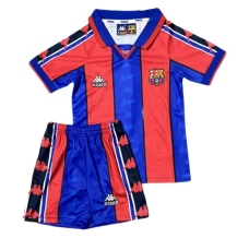 Dječji FC Barcelona Nogometni Dresovi Domaći Retro 1995-97