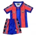 Dječji FC Barcelona Nogometni Dresovi Domaći Retro 1995-97