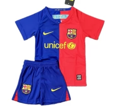 Dječji FC Barcelona Nogometni Dresovi Domaći Retro 2008-09