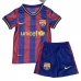 Dječji FC Barcelona Nogometni Dresovi Domaći Retro 2009-10