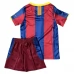 Dječji FC Barcelona Nogometni Dresovi Domaći Retro 2010-11