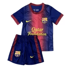 Dječji FC Barcelona Nogometni Dresovi Domaći Retro 2012-13