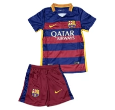 Dječji FC Barcelona Nogometni Dresovi Domaći Retro 2015-16