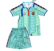 Dječji FC Barcelona Nogometni Dresovi Gostujući Retro 1996-97