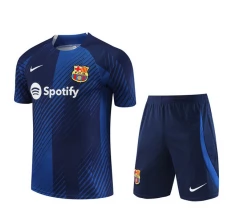 Dječji FC Barcelona Trening Dres Kompleti 2023/24 - Shorts Dark Plava