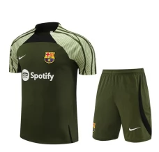 Dječji FC Barcelona Trening Dres Kompleti 2023/24 - Shorts Dark Zelena
