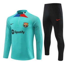 Dječji FC Barcelona Trenirka Komplet 2023/24 - 1-4 Zip Plava Crna