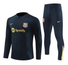 Dječji FC Barcelona Trenirka Komplet 2024/25 - 1-4 Zip Crna