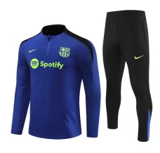 Dječji FC Barcelona Trenirka Komplet 2024/25 - 1-4 Zip Plava