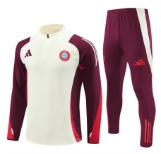 Dječji FC Bayern München Trenirka Komplet 2024/25 - 1-4 Zip Bijela