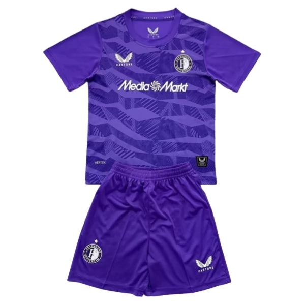 Dječji Feyenoord Golmanski Nogometni Dresovi Treći 2025/26 Dječji Feyenoord Golmanski Nogometni Dresovi Treći 2025/26