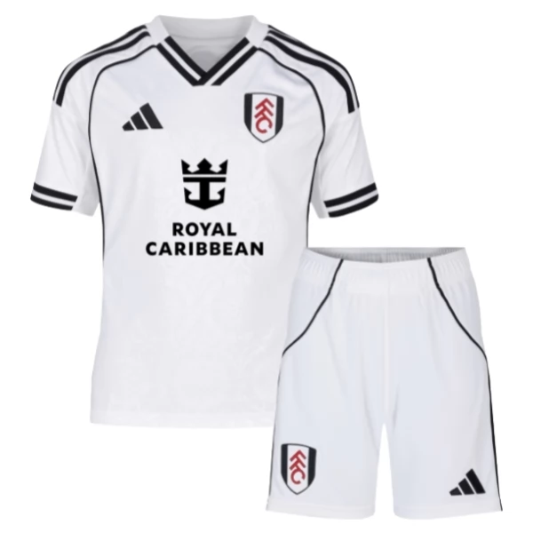 Dječji Fulham FC Nogometni Dresovi Domaći 2025/26 Dječji Fulham FC Nogometni Dresovi Domaći 2025/26